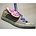 Shwings Vermont Butterfly Lace In Wings For Shoes (Pink, Neon)
