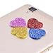 Outus 1.27 Ounce Foam Glitter Stickers, Star and Mini Heart
