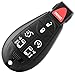 ECCPP 7 Buttons Keyless Entry Remote Start Key Fob Car Fobik Replacement for IYZ-C01C Chrysler 300 Town & Country|Dodge Challenger Charger Durango Grand Caravan Journey Magnum| Jeep Commander