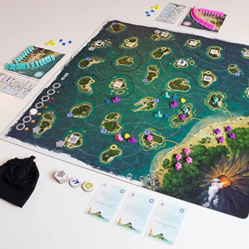 Polynesia Board Game Expansion MAP Strategy Board Game Adventure