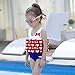Zerlar Kids Float Suit Girls Swim Vest Toddlers Floatation Swimsuits with Adjustable Buoyancy Baby Swimsuit Float with Arm Floaties - Learn to Swim for Children 1-10 Years
