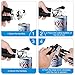 Adoric Can Opener, 3-in-1 Manual Can Opener, Stainless Steel Smooth Edge Can Opener with Ultra Sharp Cutting, Ergonomic Designed Comfort Grips Great for Seniors with Arthritis (Medium, Silver)