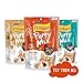 Purina Friskies Made in USA Facilities Cat Treats, Party Mix Original Crunch Holiday - 20 oz. Canister
