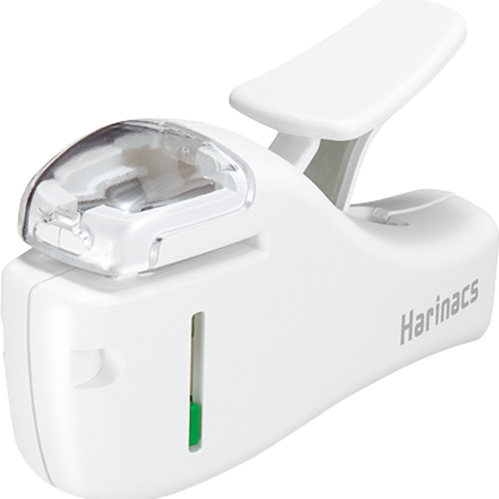 Kokuyo Harinacs Japanese Stapleless Stapler Compact White Buy Online In Jamaica At Jamaica Desertcart Com Productid 9245555