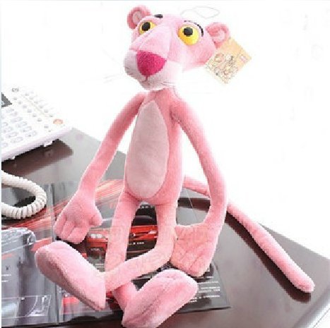 GRHOSE The mischievous pink panther Plush Doll 20