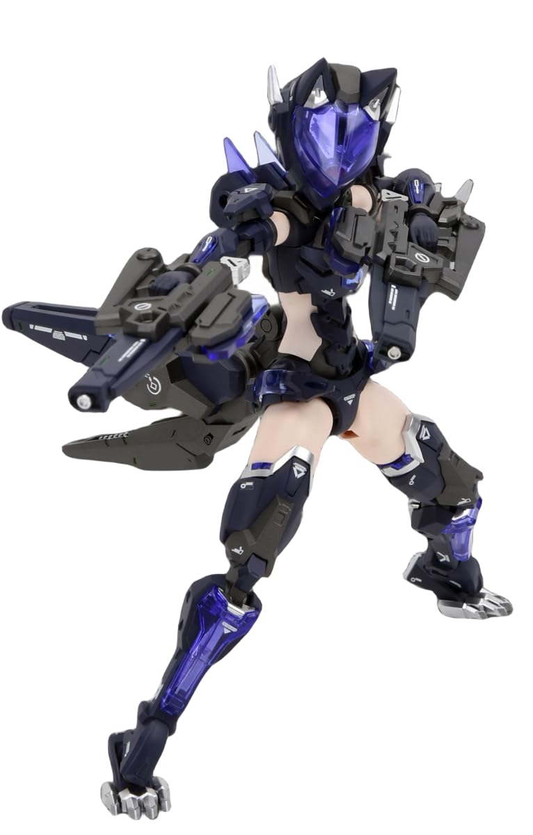 HiPlay Nuke Matrix Plastic Model Kits: Cyber Forest Fantasy Girls, F.O.X Long Range Striker Unit, Vivienne Hyh, Mecha Musume, Anime Style 1:12 Scale Collectible Action Figures (60049)