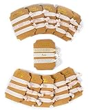 Bride and Bride Tribe Bachelorette Party Hair Ties (11 Piece Set) - Pink