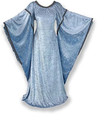 Medieval Bell Sleeve Dress Gown SCA Game of Thrones Cosplay Costume