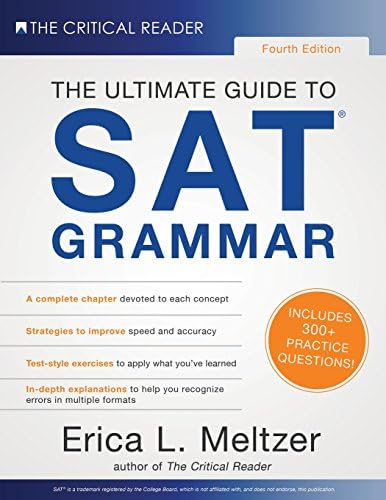3rd Edition, The Ultimate Guide to SAT Grammar: Meltzer, Erica L