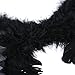 niceEshop(TM) Angel Feathers Wings Costume Fairy Fancy Ball for Halloween Christmas Holiday Party, Black, 18x14''