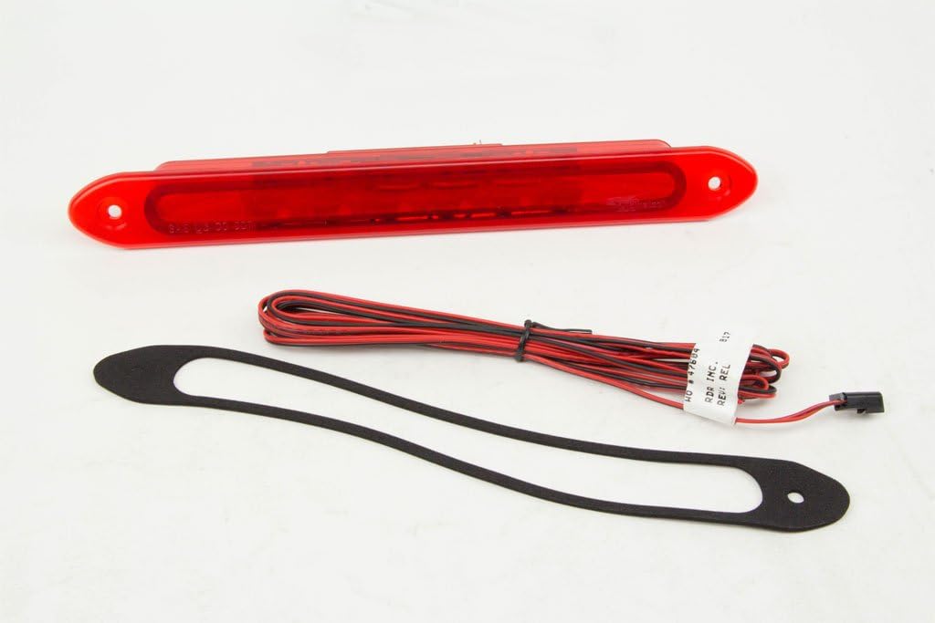 11.5" Red Truck Camper Shell/Truck Cap LED 3rd