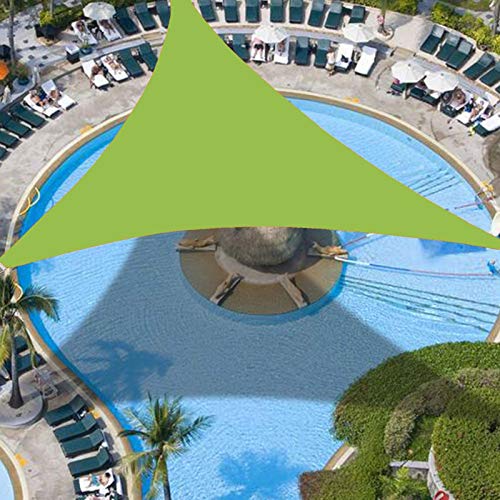 FOGUO 6x6x6m Sonnensegel Wasserdicht Dreieck, Sonnenschutz Segel Dreieckig, Sonnenschutz Wasserabweisend Polyester für… – Bild 3
