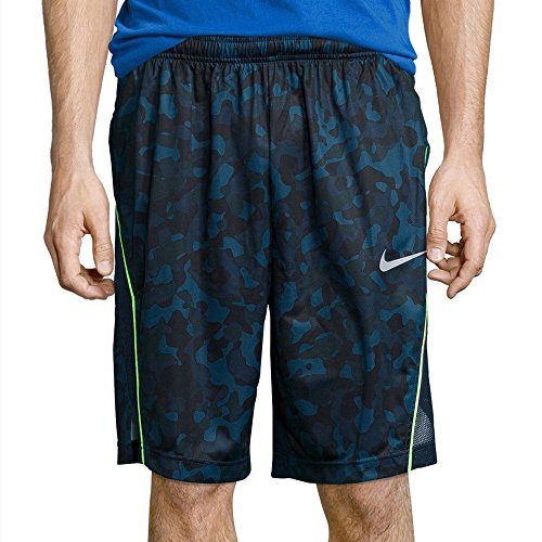 Nike Mens Dynamo Dri Fit Camo Shorts Squad Blue Navy Desertcart