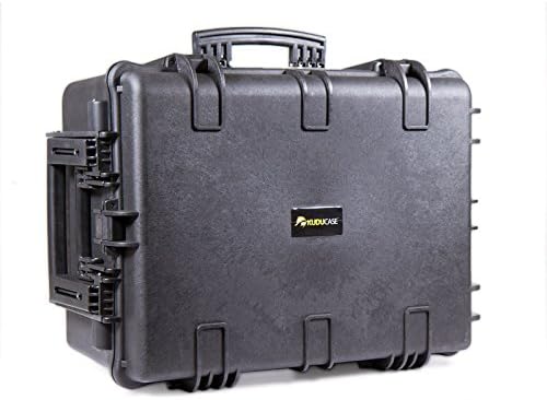 KuduCase 26.4 x 20 x 14" Multi-Purpose Waterproof Protective Equipment Hard Case with Wheels and Pick 'N' Pluck Foam