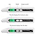 Skin Analyzer Skin Moisture Analyzer Facial Moisture Meter Skin Care Water Oil Tester Detector Portable Easy Operate Digital Skin Moisture Sensor for Beauty Salon Spa Home Travelling Gift Girls Women
