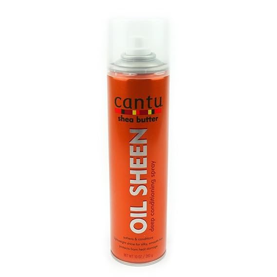 Cantu Oil Sheen Deep Conditioning Spray, Shea Butter 283 g Amazon.co