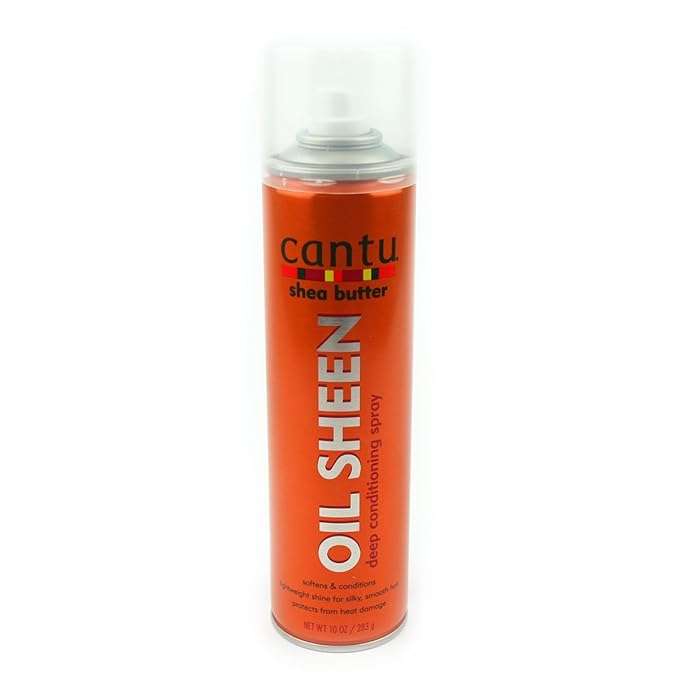 Cantu Oil Sheen Deep Conditioning Spray, Shea Butter 283 g Amazon.co