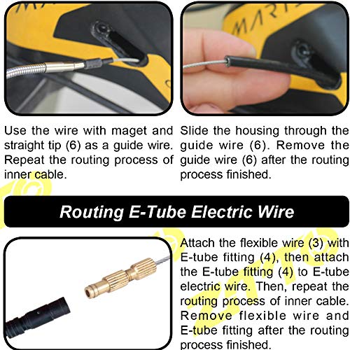 image for ToGames Professional Bicycle Road Bike Internal Cable Routing Tool for