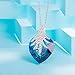 Brilla Gifts for Mother's Day Heart Of The Ocean Necklace Fashion Jewelry The Wishing Trees Blue Swarovski Elements Crystal