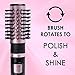 JOYYUM 1000W 2-in-1 Hot Air Spin Brush Styler Auto-rotating Negative Ionic Hair Curler Dryer Brush, 1 1/2 Inch and 2 Inch Brush Attachments, Lavander Fogthumb 1