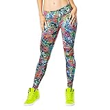 Zumba Womens Rioperfect Long Leggings, Shocking Pink, Medium