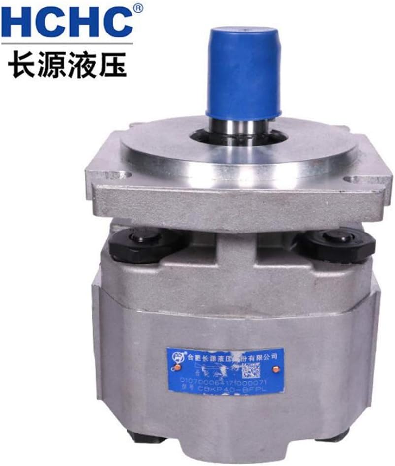 TIMEWAY Hydraulic Oil Pumps CBKP for Walking Machinery Rectangle Spline Shaft Rotation:CW Joining Port with Flange Aluminum Body Max Pressure:25Mpa (CBKP32-BFH)