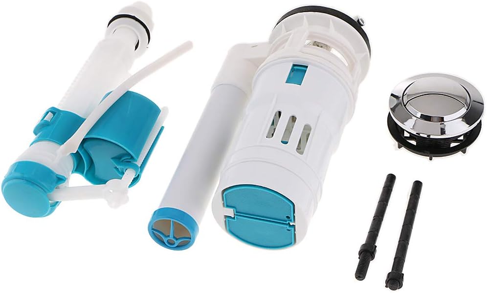 Bathroom WC Connected Toilet Valves Replacement Parts Fill Valve Flush