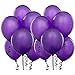 LoaferUp Latex Balloons Children Birthday Party Decoration Celebrations Balloons - Purple（100 Piece）