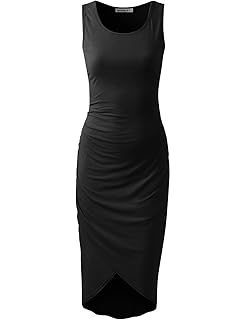 racerback tank maxi dress