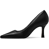 MOTIMODEN Women's Closed Toe High Heels Dress Pointed Toe Wedding Pump Shoes Prom Bridal Work Office Pumps for Women
