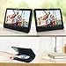 WONNIE 10.5'' Dual Screen DVD Player Portable Car Headrest Video Players, Great Gifts for Kids（Black）