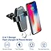 Wireless Charger Car Mount, SonRu Fast Qi Wireless Charging & Air Vent Phone Holder for iPhone X iPhone 8+ iPhone 8, Samsung Galaxy S8 S8 Plus Note 8 S7 Edge S6 Edge Plus