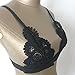 LOVELYIVA Women Sexy Camisole Vest Bandage Ultrathin Push up Bra Crop Top Lingerie Bustiers (small, Black)