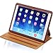 KAVAJ iPad Air leather case cover Hamburg for the Apple iPad Air cognac brown - genuine leather with stand-up feature 5 angle. Thin Smart Cover as premium accessory for the original Apple iPad Air