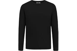 WVQ Youth Neon Shirts Dry Fit Long Sleeve Athletic T-Shirts Boys Girls UPF 50+ Quick Dry Neon Shirt for Kids 2T to Youth