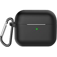Coffea for AirPods 3 Case, Protective Silicone Case Cover with Keychain for Apple AirPods 3rd Generation 2021, [US…
