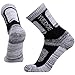 YUEDGE Men’s 5 Pairs Cushion Crew Athletic Socks Multi Performance Outdoor Sports Hiking Trekking Socksthumb 4