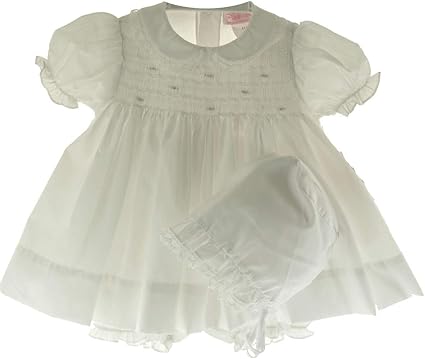 newborn smocked dress