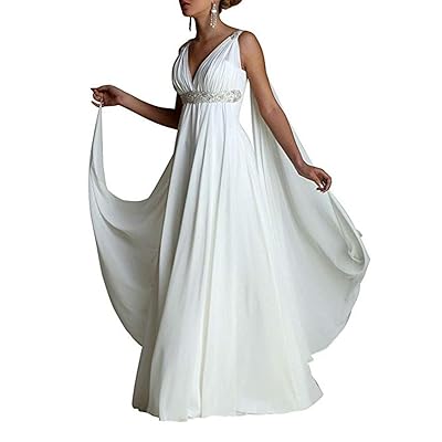 Ethel Womens V-Neck Chiffon Greek Style Crystal Ghana | Ubuy Ethel Womens V-Neck Chiffon Greek Style Crystal Ghana | Ubuy