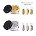 Qingsun 2pcs/set Mirror Nail Powder Chrome Nail Pigment Shining Metallic Nails