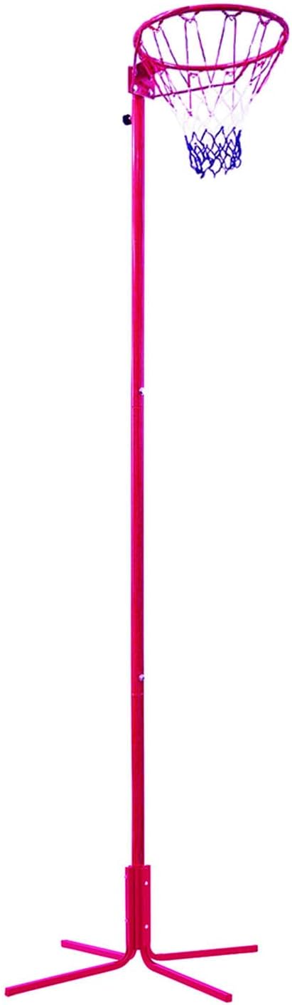 Kingdom GB Active Netball Post Basketball System Net Hoop Adjustable Stand Official Size & Height