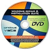 Windows Vista Re-Install, Reinstallation, Repair, Recovery For All 32 Bit, 64 Bit PCs including HP, Lenovo, Dell, Toshiba, Sony, Asus, Acer, Compaq, Samsung