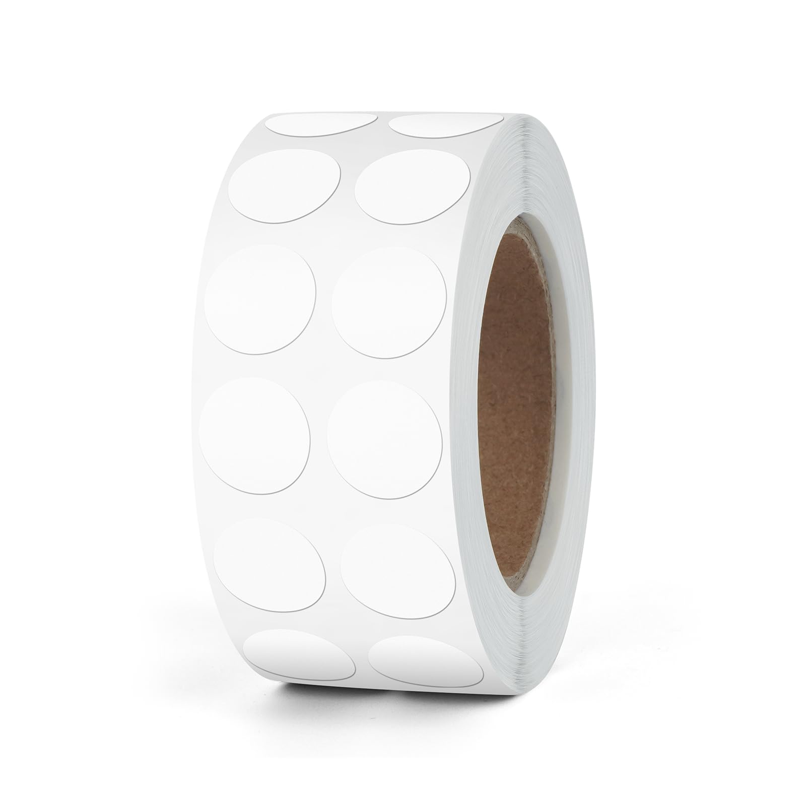 Round Stickers White 13mm Circle Labels with Color Coding Dot Sticker Waterproof Removable Roll of 2000