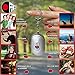 Alarm Keychain for Women - Siren Song Self Security 2 LED Device for Personal Protection