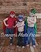Ricud Kids Masks Costumes 5 Capes and Masks for Catboy Owlette Gekko Romeo Luna Girl