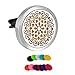 HooAMI Car Essential Oil Diffuser Vent Clip,Car Aromatherapy Diffuser Stainless Steel Flower Locket with 12 Refill Pads