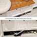 Fiecco Metal Shoe Horn - Extra Long Handled Shoe Horn - 16.5
