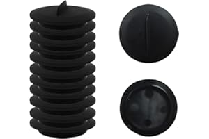 AMBGROW 25 Pack Plant Spacer Compatible with aerogarden spacers, Indoor Hydroponics Growing System with AG Garden Cover Accessories,Espaciador de plantas,Black