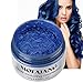 SUNSENT Hair Coloring Dye Wax, Profession Hair Styling Products Temporary Hair Cream,Natural Blue Hairstyle Pomade