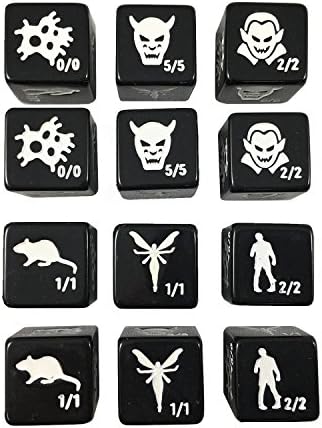 Monster Rocks: Black Token Dice